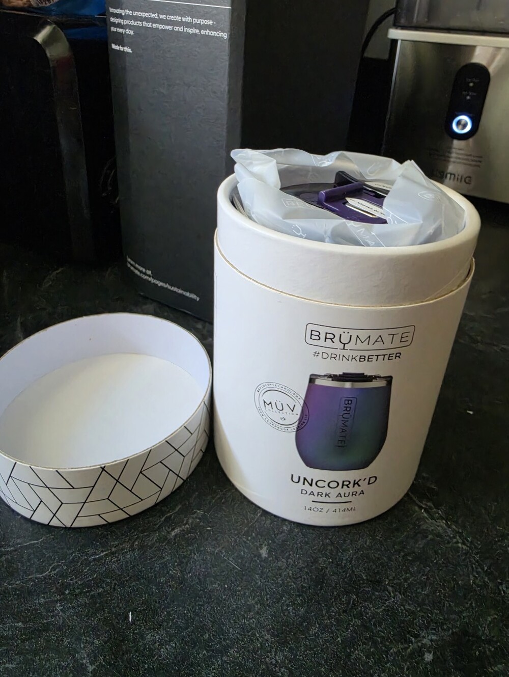 Brumate Uncork'd Dark Aura Insulated Wine Tumbler